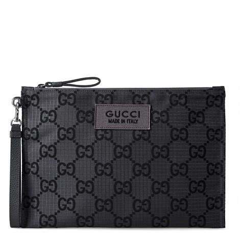 flannels gucci pouch|gucci knapsack bag.